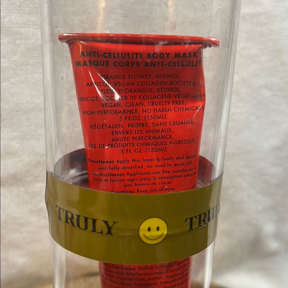 TRULY Red Body Mask with Gold Cap - Picture 6 of 10